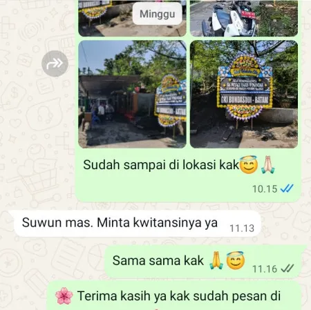Pengiriman Papan Bunga Duka Tambun