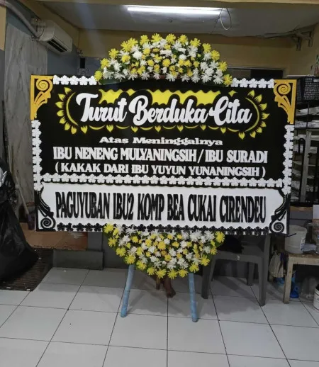 Papan Bunga Duka Tambun