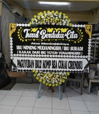 Papan Bunga di Tambun
